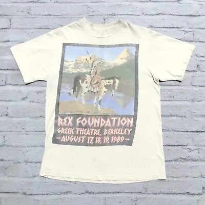 Vintage 80s Grateful Dead Rex Foundation Shirt Size M Made In USA Single Stitch • $134.99