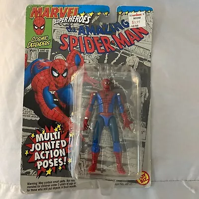 Marvel Super Heroes- Spider-Man Action Figure (ToyBiz 1994) Vintage Sealed • $23