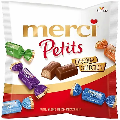 Storck Merci CHOCOLATE Collection Petits -125g Made In Germany-FREE SHIPPING • £9.49