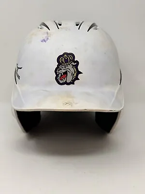 James Madison University JMU Dukes Game Worn Mizuno Baseball Batting Helmet #22 • $34.95
