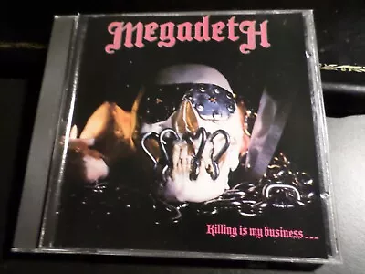 Megadeth ‎– Killing Is My Business And Business Good CD VG+++  1985  Heavy Metal • $50.45