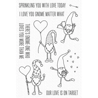 My Favorite Things - Love You Gnome Matter What STAMP Valentines • £17.99