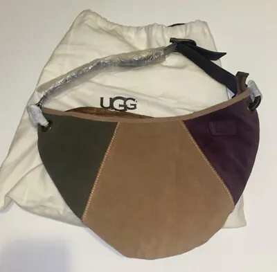 NWT NEW UGG Australia Metropolitan Metro Pipe Hobo Handbag Purse Bag Chestnut • $119