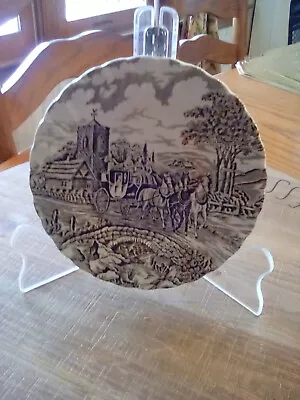 Myott Royal Mail Staffordshire England Bread Plate 6 3/4  • $3