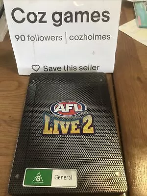 AFL Live 2 In Steelbook Case For The Ps3 Football No Manual • $18