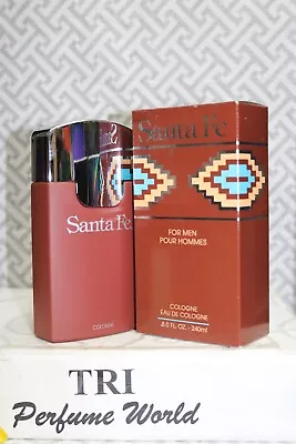 Santa Fe Aladdin Fragrance Cologne/Eau De Cologne Men Splash 8 Fl. Oz. Vintage • $369.12