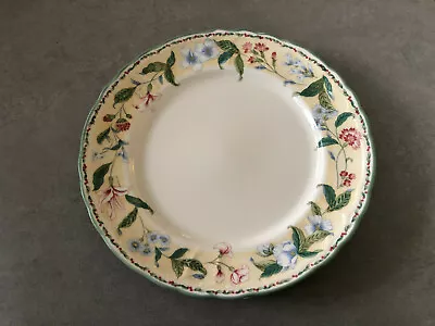 Epoch China Floral Bay Flowers On Cream - 12  ROUND SERVING / CHOP PLATE • $16.95