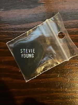 Stevie Young: Rock Or Bust Tour 2015-from AC/DC- Authentic Foil Guitar Pick • $68