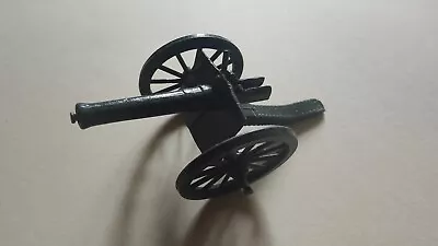 Britains Metal Artillery Gun Vintage Retro Action Figure Spring Loaded Cannon • £20