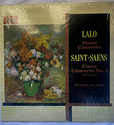 LALO & SAINT-SAENS-Piano Concertos- 12  Vinyl Record LP - EX • $14.68