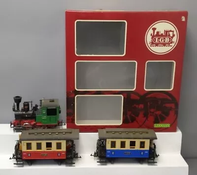 LGB 20301 G Gauge Steam Passenger Train Set/Box • $117.25