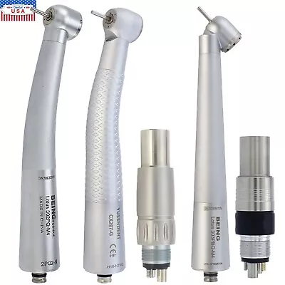 COXO Dental 45 Degree Surgical Handpiece Fiber Optic Turbine NSK Coupler 4 6Hole • $92.79