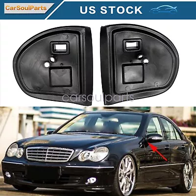 For Mercedes Benz Exterior Mirror Gasket Rubber Gasket Seals L+R For W211/W203 • $16.22