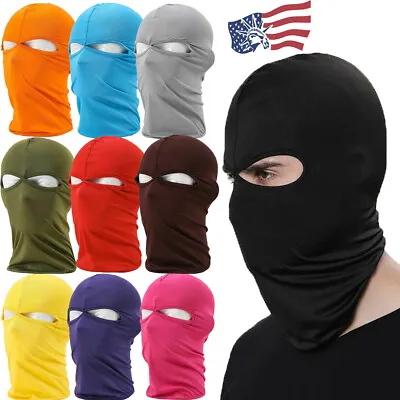 $5.98 • Buy Balaclava Face Mask UV Protection Ski Sun Hood Tactical Masks For Men Women