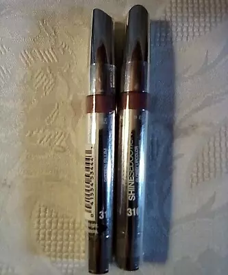 Maybelline Shine Seduction Glossy Lipcolor ~ Bitten Plum 310 Lot Of 2 • $9.99