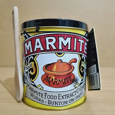Marmite Collectable 'Vintage' Tin And Wooden Spoon Gift Set Brand BBE Sep 2023 • £7.99
