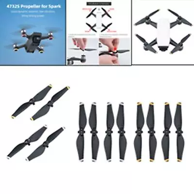 $24.68 • Buy Low-Noise Quick-Release Propellers Replacements Blade Props For DJI Spark 4732S