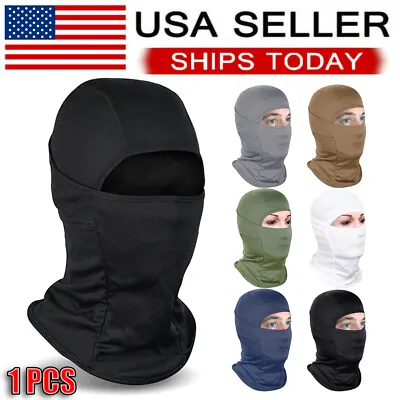 $6.99 • Buy For Men Women Balaclava Face Mask UV Protection Ski Sun Hood Tactical Masks US