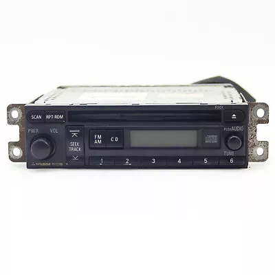 02-07 Mitsubishi Diamante Audio Radio AM FM CD Stereo Receiver Used OEM MN141489 • $56.80