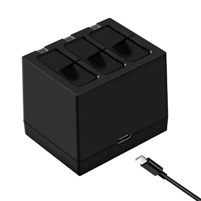 Fast 3-Channel Battery Charger USB Dock Base For Gopro Hero 5 6 7 8 Black Camera • $12.99