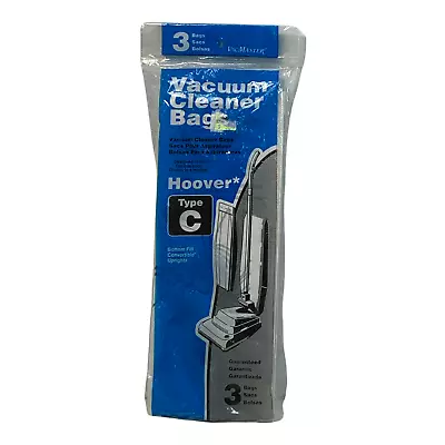 $4.25 • Buy 3-pack VacMaster Vacuum Cleaner Bags For Hoover Type C NEW