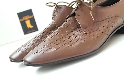 70er Wolko KENT NOS Mens Shoes Lace Up True Vintage • $418.18