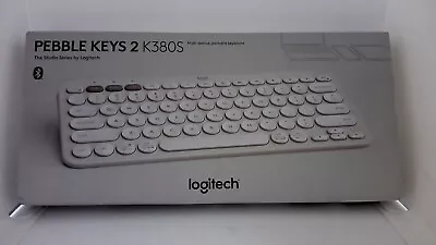 Logitech K380S Pebble Keys 2 Wireless Keyboard - White [920-011754] • $90