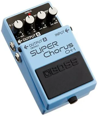 $108.22 • Buy BOSS SUPER Chorus CH-1 Blue Effect Guitar Audio Equipment Contemporary