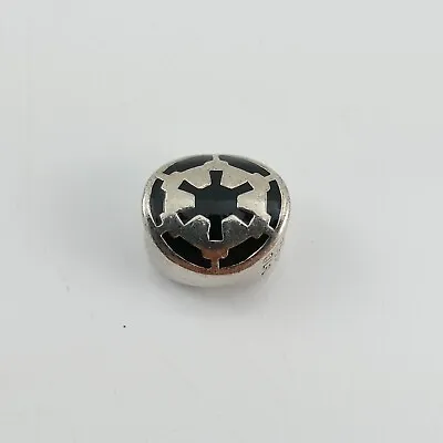 Sterling Silver Chamilia Boxed Imperial Logo Star Wars Charm / Bead • £14.99