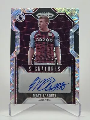 2021-22 Panini PRIZM EPL MATT TARGETT Choice SIGNATURES Silver Prizm  #S-MTT  • $13.99