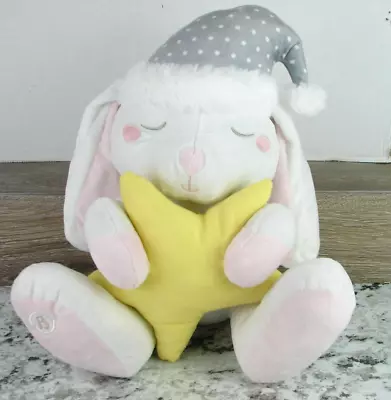 Goffa Plush/Stuffed Musical  Brahm's Lullaby  Rabbit Holding A Star 13  • $23.54