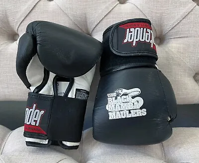 $265 • Buy ROGER MAYWEATHER'S Boxing Gloves (from BUFFALO JIM ESTATE) Floyd BLACK MAMBA VTG