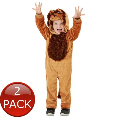 £63.37 • Buy 2 X Toddler Costume Lion Size Toddler 2 Fancy Animal Dress Up Book Week Party...