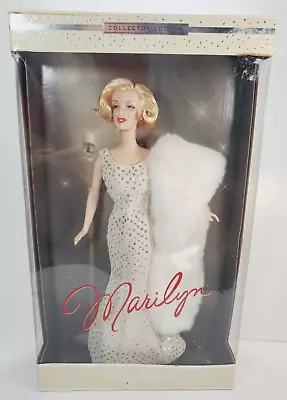 NEW 200MARILYN MONROE Timeless Treasures Barbie Doll Mattel #53873 Iconic Dress • $146.07