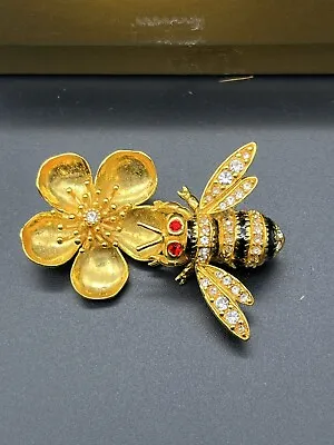 Metropolitan Museum Art British Collection Gp Faberge Bee & Buttercup Brooch Mma • $89.99