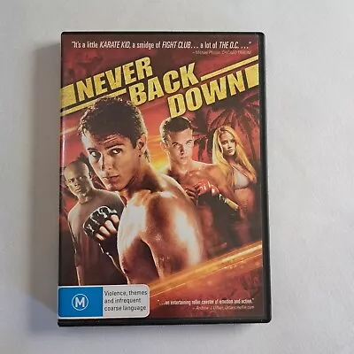 Never Back Down Dvd Drama Action Sean Faris Amber Heard Region 4 LLM1  • $5.95