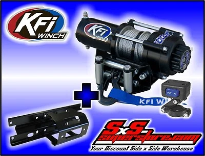 $264.95 • Buy 2000 Lb KFI Winch Combo Polaris Sportsman 2005-2010 400 450 500 700 800