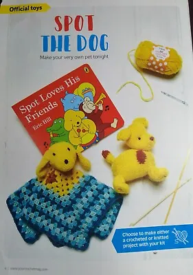 Spot The Dog Toy Knitting Pattern And Comfort Blanket Crochet Pattern (58) • £6.55