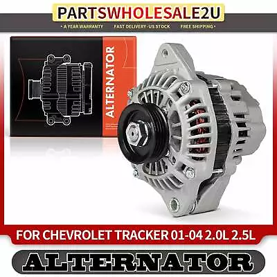 Alternator For Chevy Tracker 01-04 Suzuki Vitara 2004 70A 12V Clockwise 4-Groove • $97.99