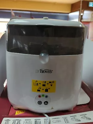 £19.99 • Buy DR BROWNS NATURAL FLOW 6 BOTTLE Electric STERILISER Used