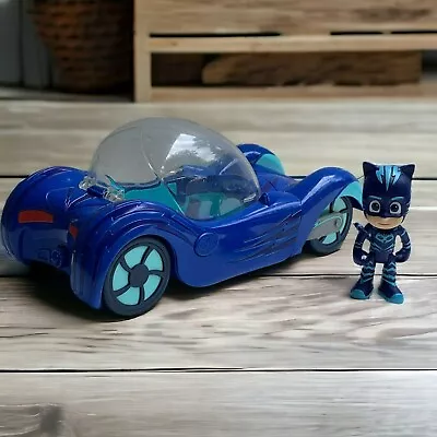 PJ Masks Deluxe Cat Car & CatBoy Figure Vehicle With Lights & Sounds • $12.99