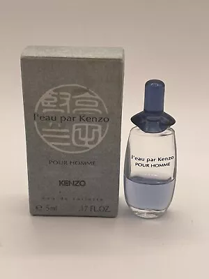 L'EAU PAR KENZO Miniature Pour Homme EDT .17oz Splash For Men - As Pictured • $12.50