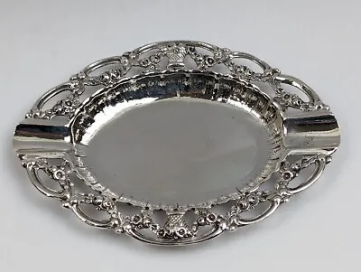 Antique Openwork  800 Silver Cigarette/  ASHTRAY German Sterling • $65