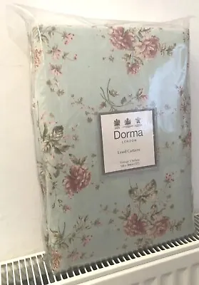 Curtains: Dorma Curtains Ready Made Floral Lined 168x184 Cms (72” Ins. Drop) BNP • £70