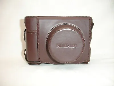 Fujifilm X100F Leather Case - Brown Genuine (no Strap) • $63.90