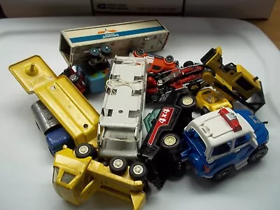 Lot Of  Vintage Metal And Plastic Toy Vehicle Tonka  & More • $15.99