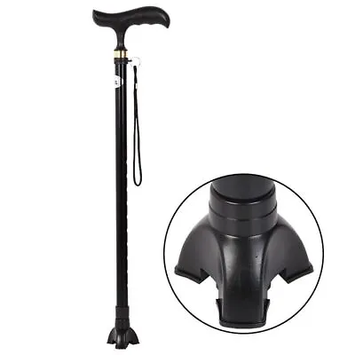 Crutch Canes Leg Rubber Self Standing Walking Stick Tripod Tip End Cap Non-slip • £3.90
