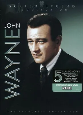 John Wayne: Screen Legend Collection [Reap The Wild Wind / Rooster Cogburn / The • $7.16