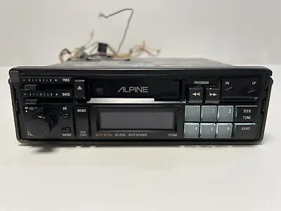 ALPINE 7179M Cassette Radio Cassette Radio Car Stereo VINTAGE RARITY • $216.40