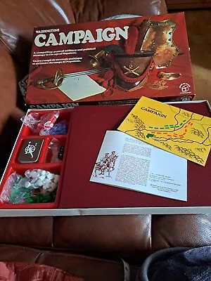 Waddingtons Campaign Board Game 1976 - Complete • £3.99